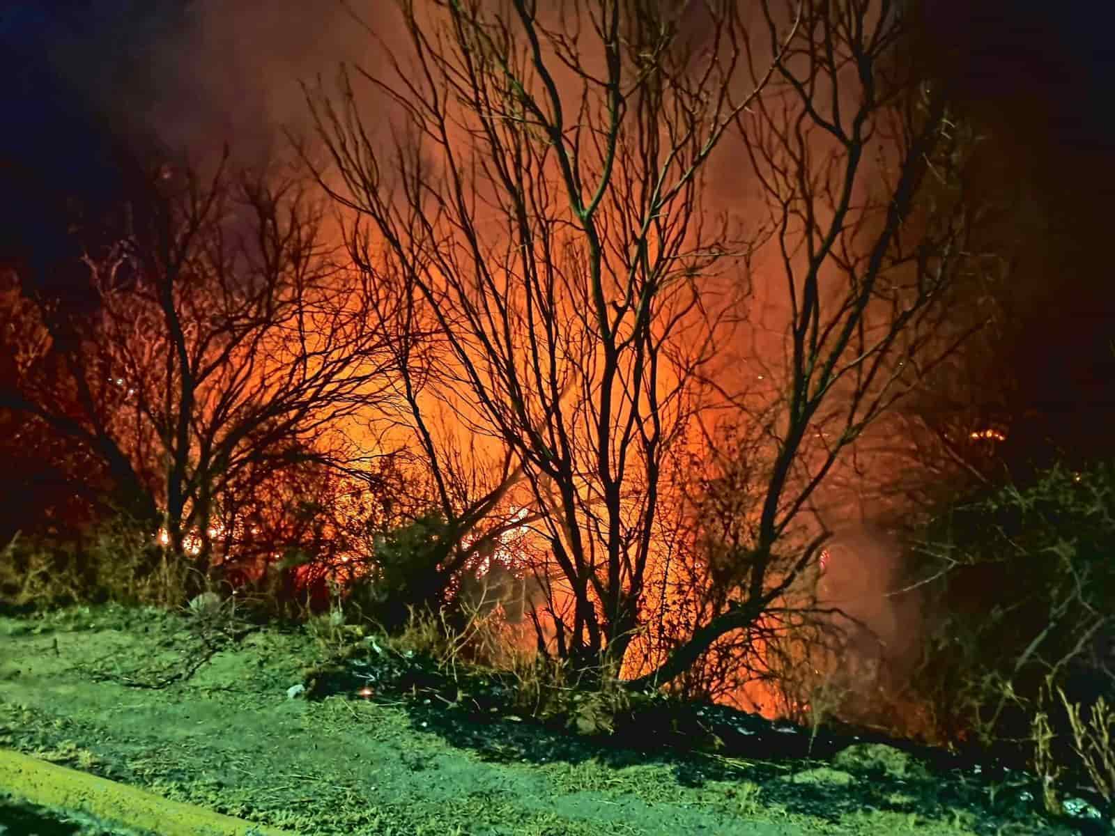 Le prenden  a lote baldío en la colonia Malvinas