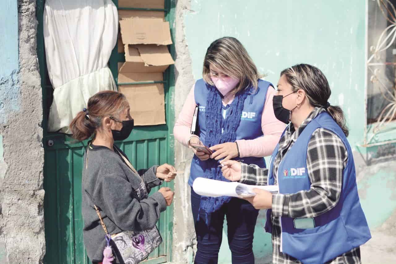 Investiga DIF casos de familias vulnerables