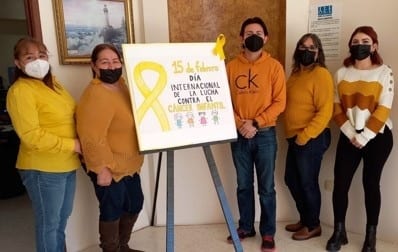 Generan conciencia sobre cáncer infantil