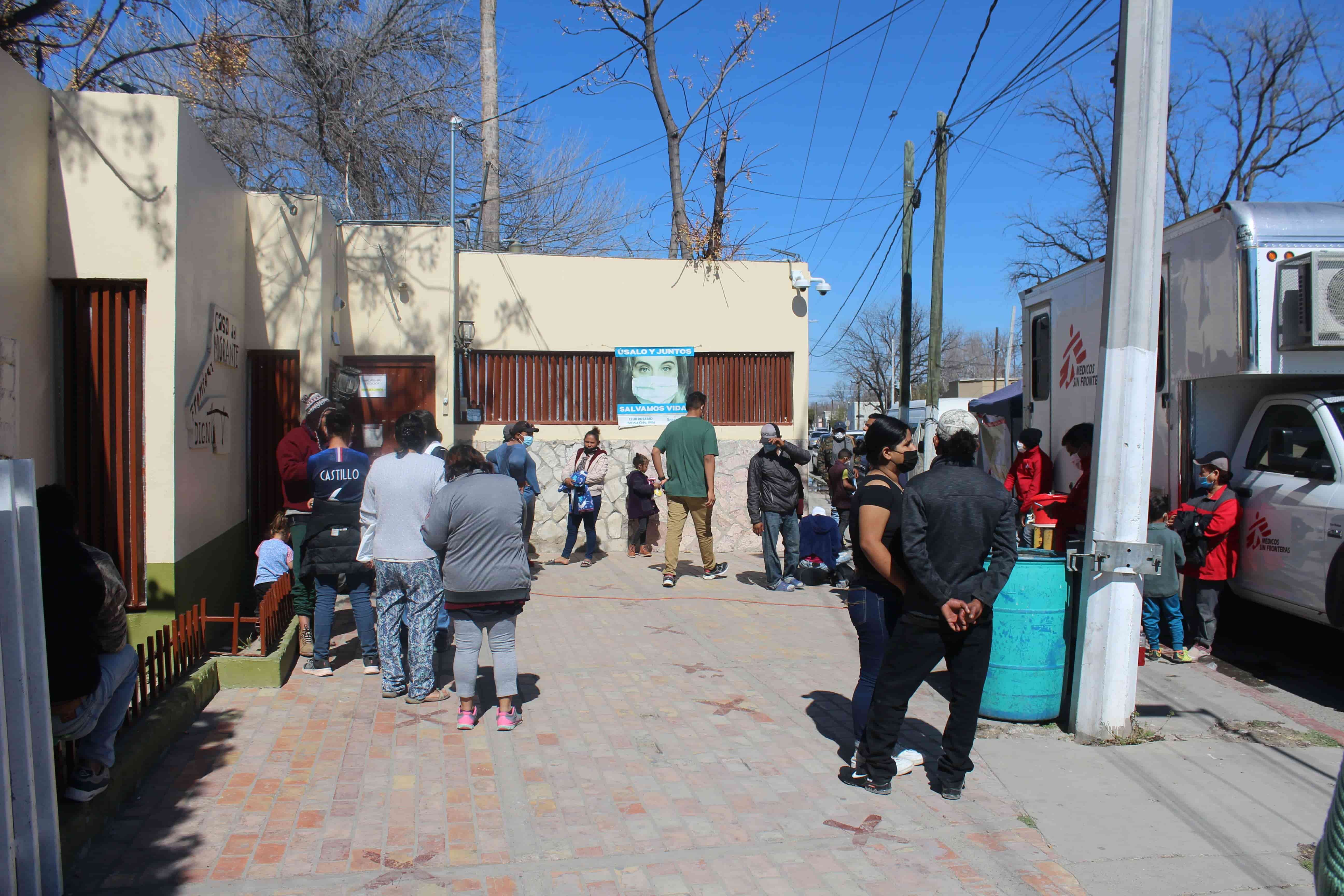 `Médicos Sin Fronteras´ atienden ochenta  migrantes al día