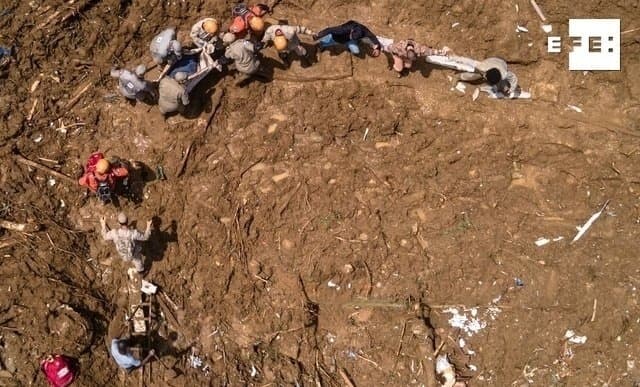 Lluvias y deslaves asesinan a 58 personas en Brasil