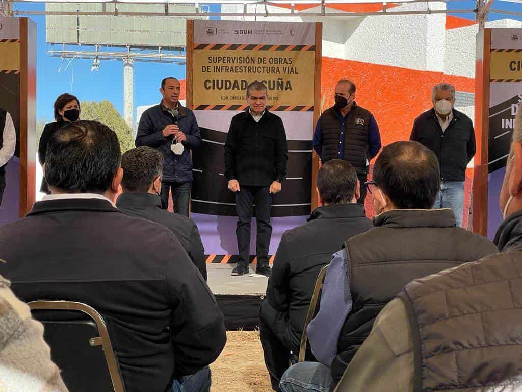 Supervisa MARS obras en Acuña