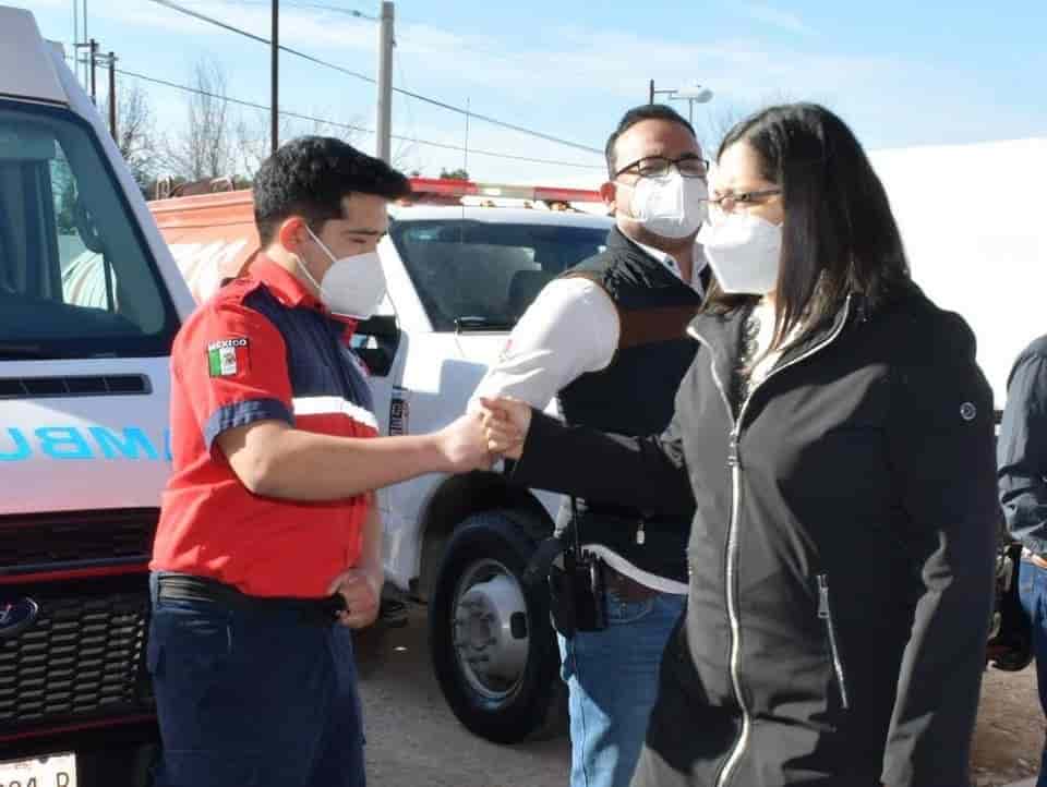 Brindan insumos  a PC y Bomberos