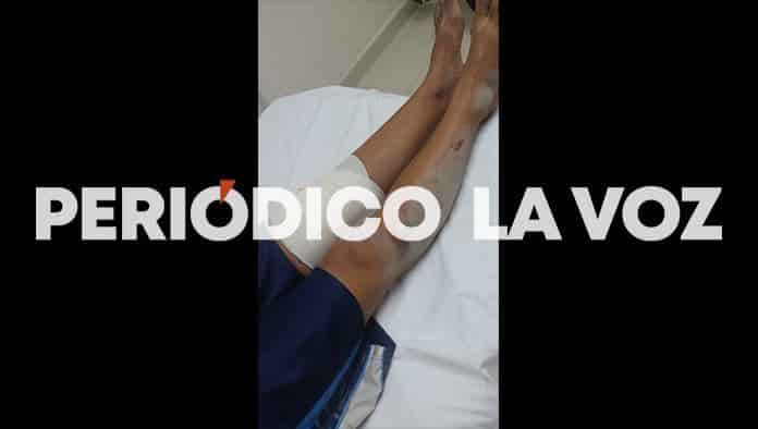 Les dan paliza a padre e hijo