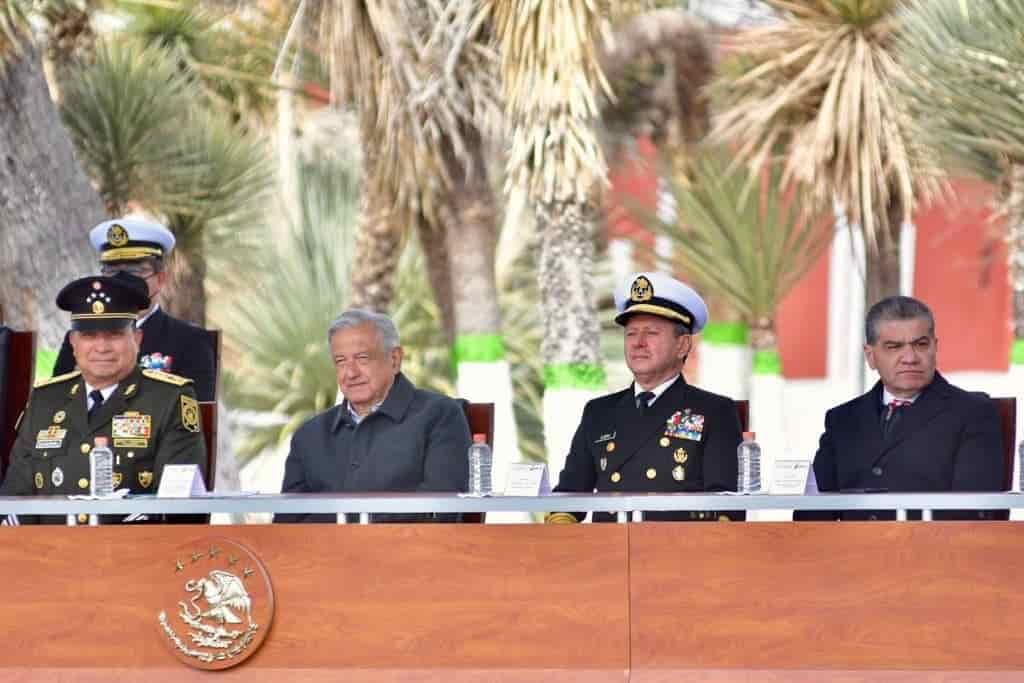 “Que viva el Ejército AMLO y Riquelme conmemoran al ejército en sus 109 aniversario