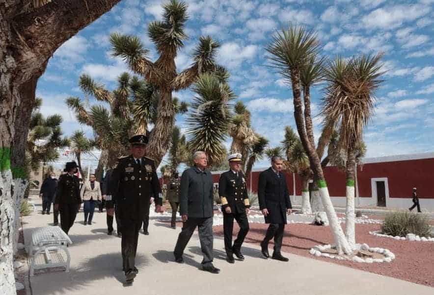 “Que viva el Ejército AMLO y Riquelme conmemoran al ejército en sus 109 aniversario