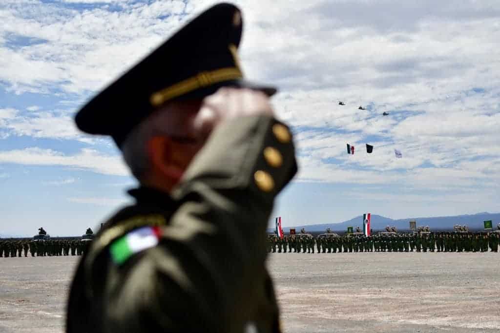 “Que viva el Ejército AMLO y Riquelme conmemoran al ejército en sus 109 aniversario
