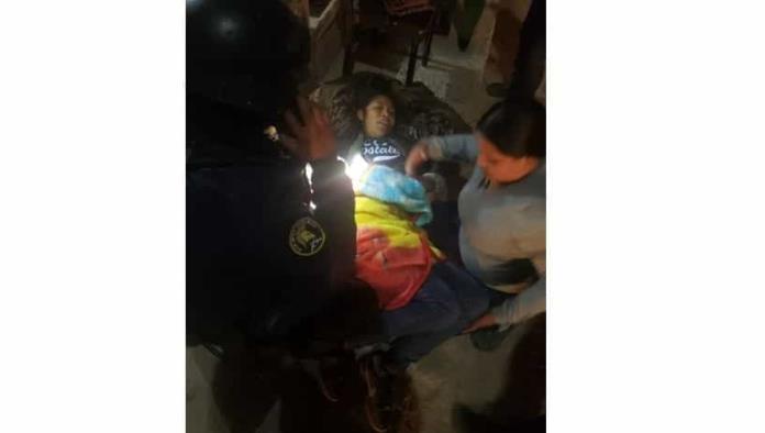 Balean  a mujer migrante en el Ejido Santa María