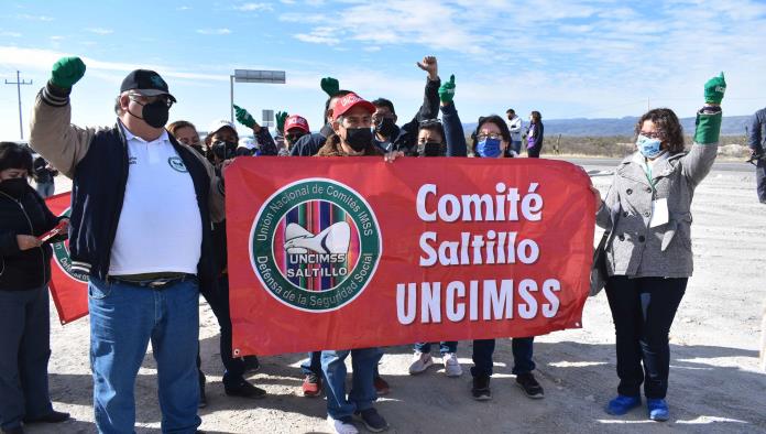 Los pensionados no pudieron acercarse