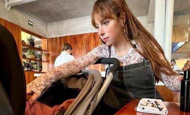 Por fin: Natalia Téllez da a conocer el rostro de su bebé