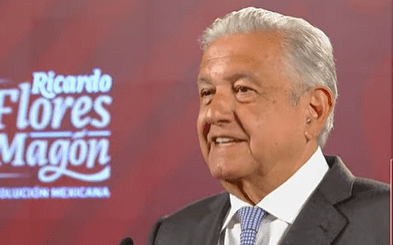 Si yo no tengo la mayoría me voy. Dejó la presidencia”, aseguró AMLO.