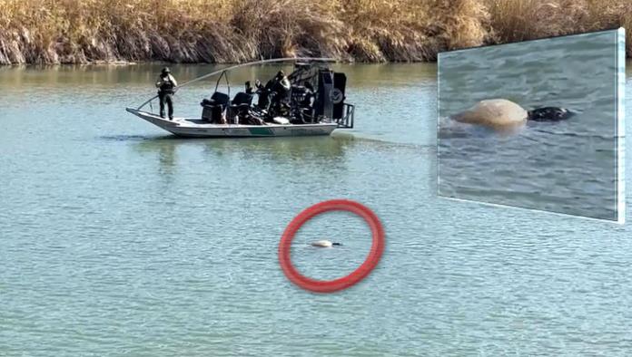 ENCUENTRAN A HOMBRE AHOGADO EN EL RIO BRAVO 