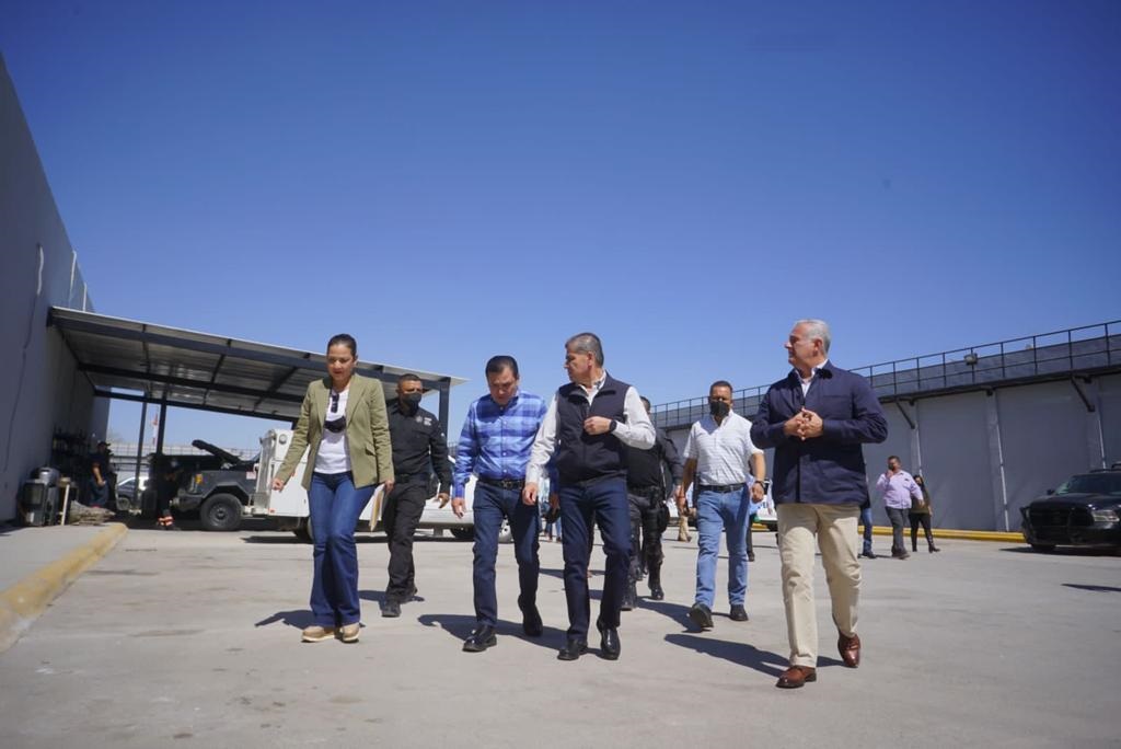 Supervisa MARS instalaciones de Policía Estatal