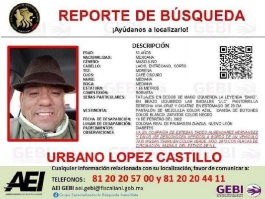 Continúa la búsqueda de los InDriver