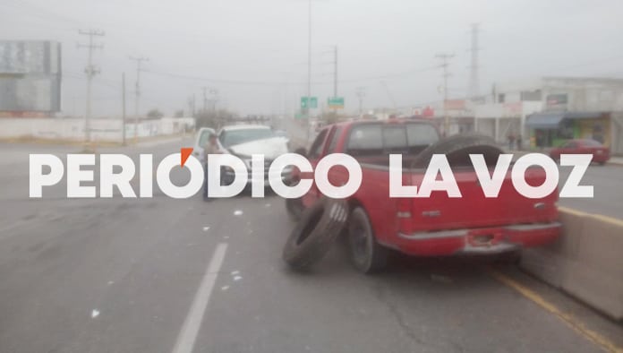 Herido al chocar