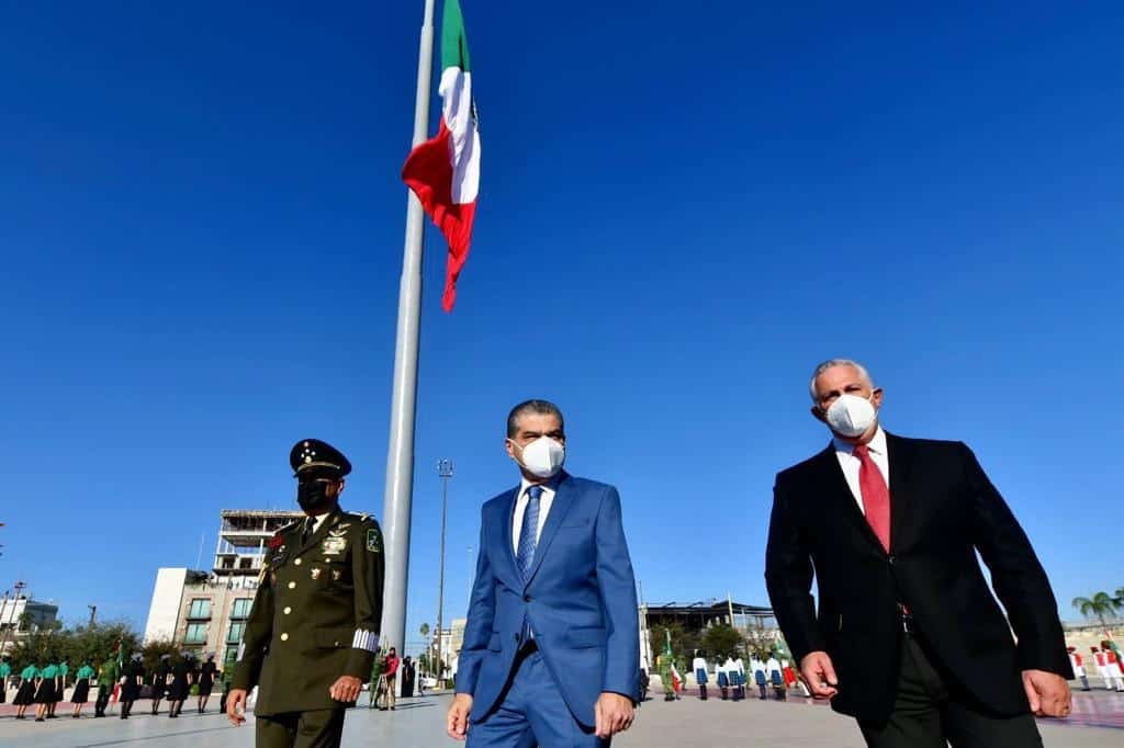 Encabeza MARS conmemoración del Día de la Bandera