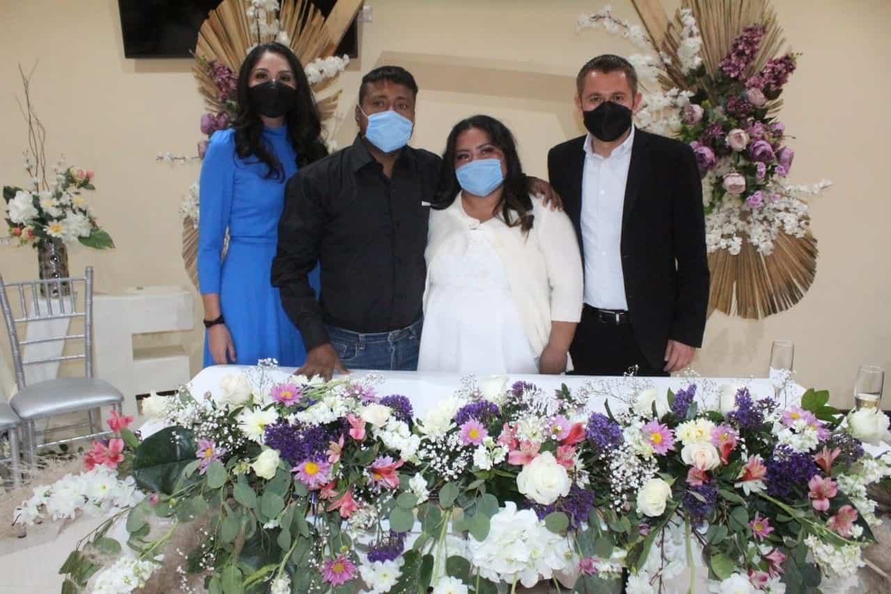 Celebra San Buena bodas comunitarias