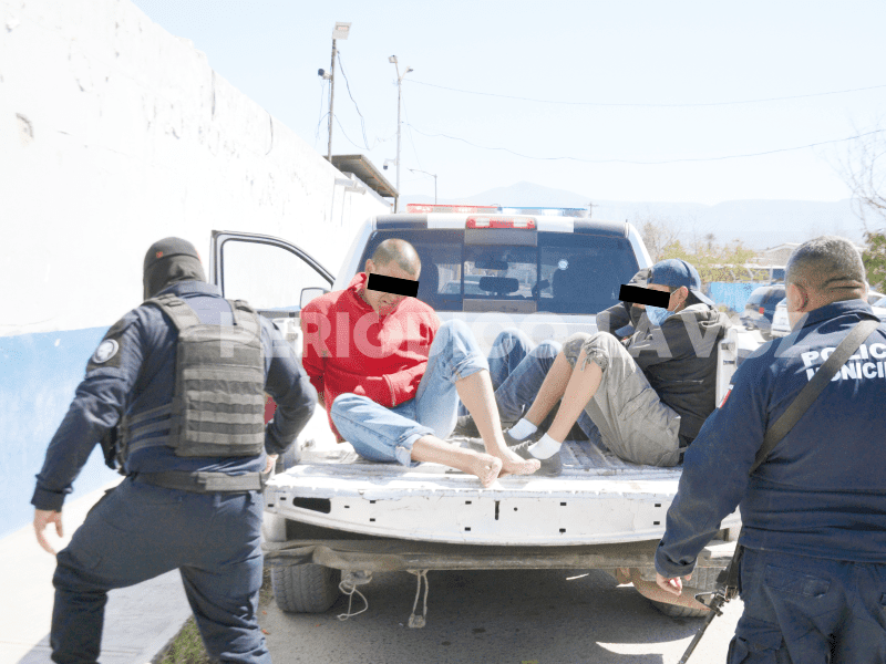 Los ebrios fueron remitidos a la cárcel municipal.