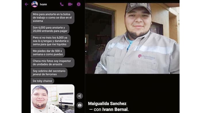 Denuncias por corrupción para entrar a trabajar a Ferromex se acumulan en contra de Iván Chaires, sobrino de Rodolfo Chairez.