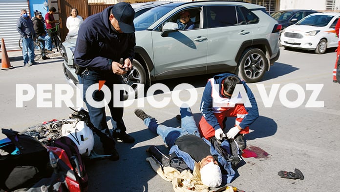 Salva ‘héroe’ a motociclista