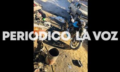 Roban moto en plaza de La Lagunita