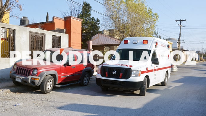 Los paramédicos se movilizaron de inmediato a la colonia Eva Sámano.