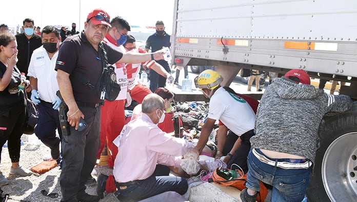 Abandonan para morir a 200 migrantes