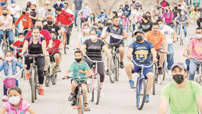 En “Bicicletón 2022” Celebra Pily a la familia