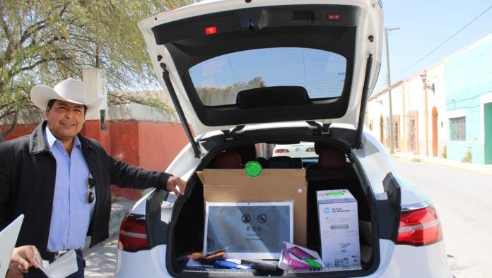 Cuatro Ciénegas: Reciben equipo de Cartografía