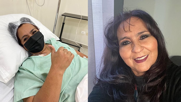 Diana Salazar, verdaderamente una mujer de acero.