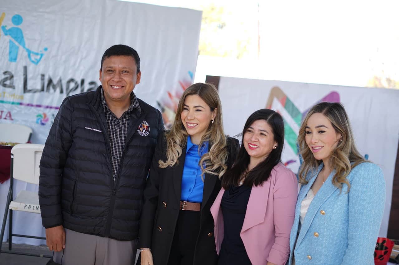 Suma esfuerzos alcaldesa para rehabilitar planteles educativos de Múzquiz