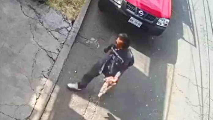 Captan a hombre comiendo a un gatito muerto en la CDMX