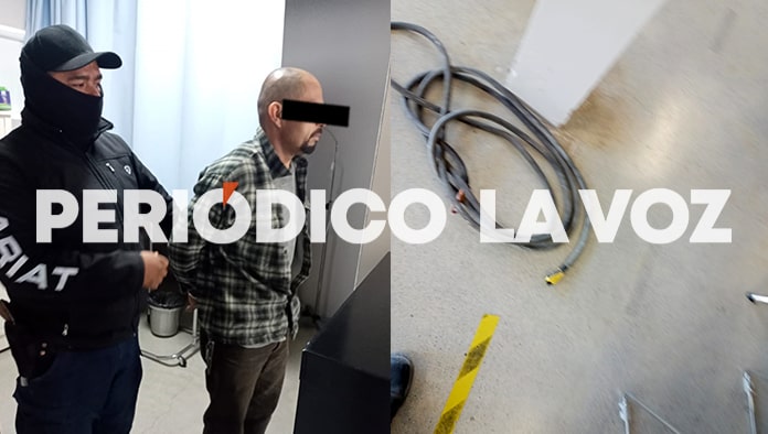 Al detenido se le encontraron varios gramos de cristal. Seis metros de cobre robó el inculpado.