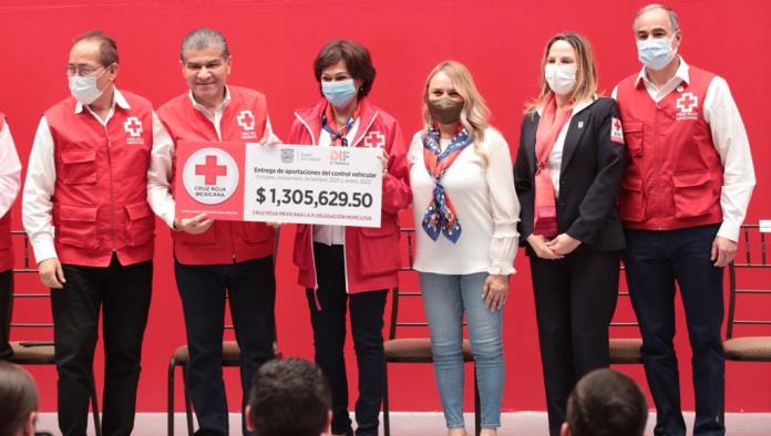Ha entregado Estado 145 mdp en aportaciones a la Cruz Roja