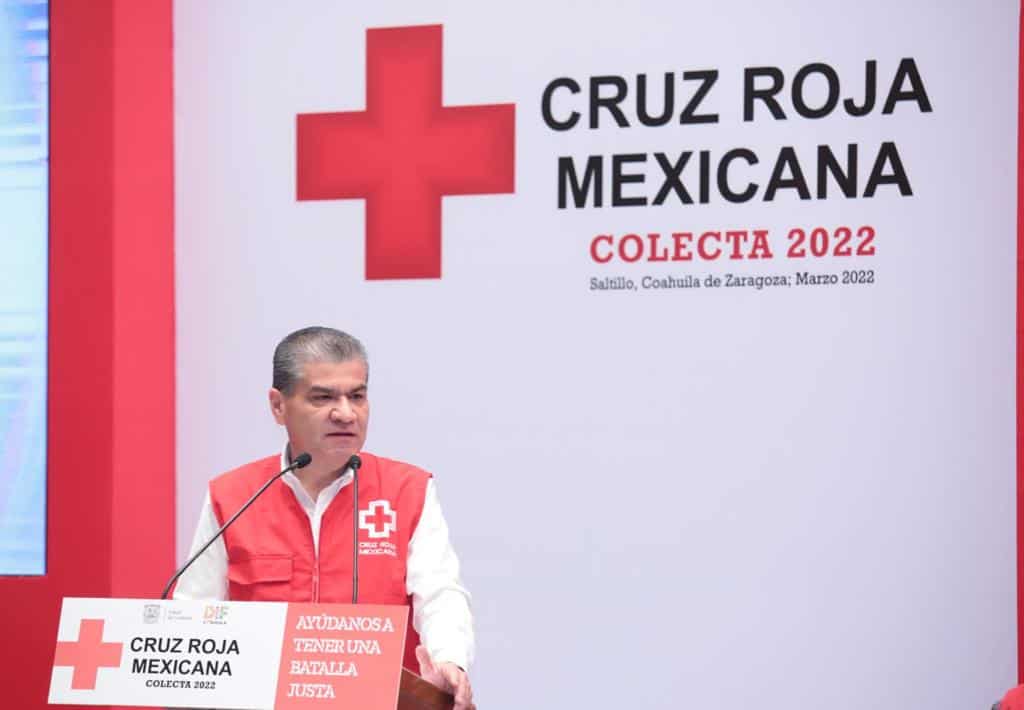 Ha entregado Estado 145 mdp en aportaciones a la Cruz Roja