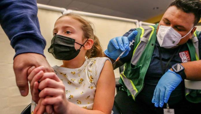 Vacunarán a niños de 5 a 11 años contra el covid-19
