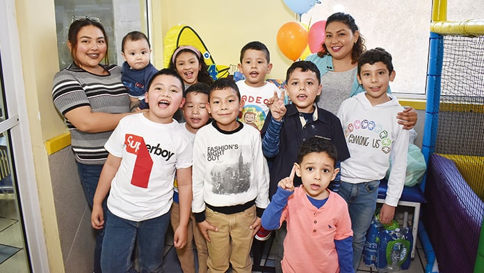 En el cumple de Édgar Tadeo