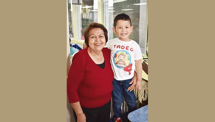 En el cumple de Édgar Tadeo