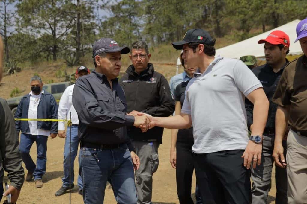 Coordinan MARS y Samuel lucha contra incendio
