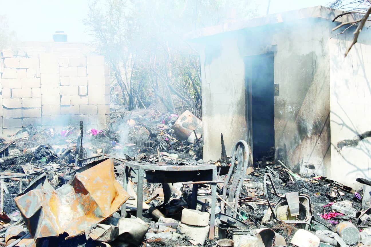 Pierden todo por incendio