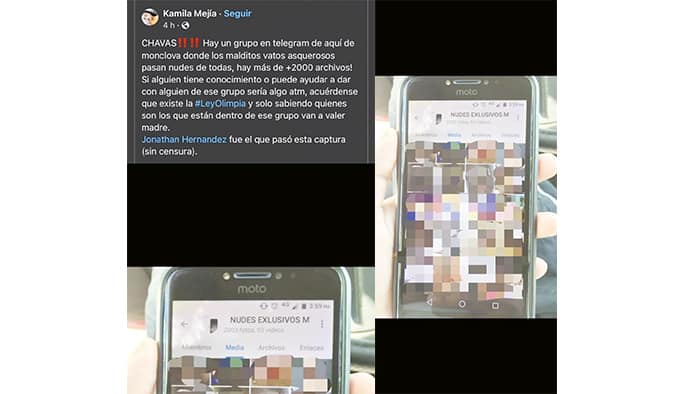 Alertan por grupo de Telegram con más de 2 mil fotografías íntimas de mujeres de Monclova.