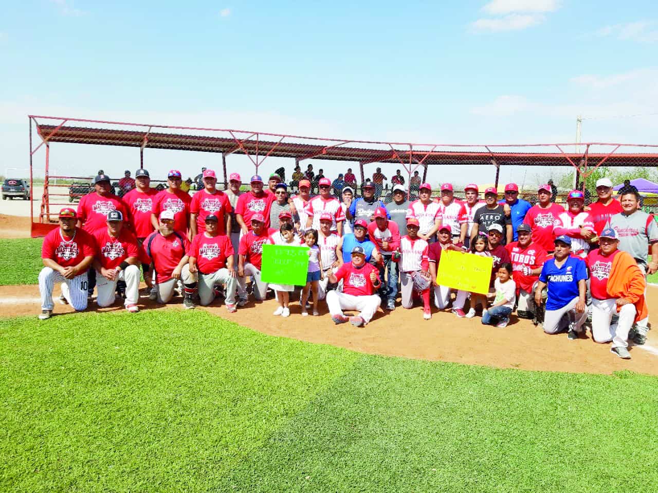 Rojos ganó triangular de beisbol en Aura