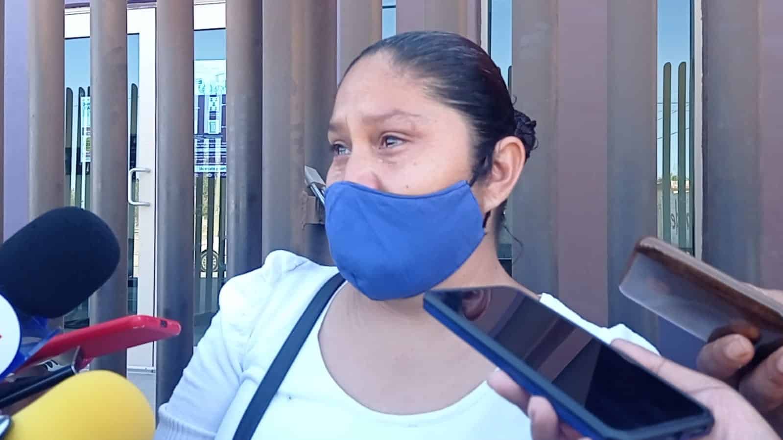 De mi hija y mi familia nadie se burla, yo no le tengo miedo a ese remedo de hombre, así que exijo que todo el peso de la ley caiga sobre él, dijo María del Socorro Leiva.