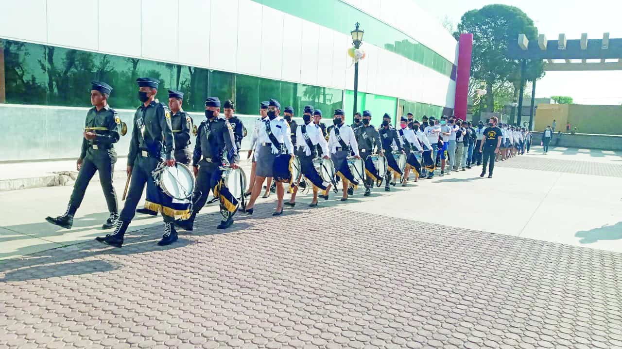 Acudirá la banda de guerra a Estados Unidos.