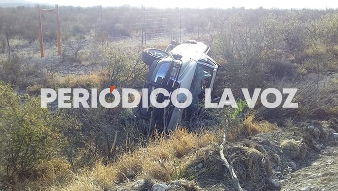 La RAM volcó a orillas de la carretera estatal 24.