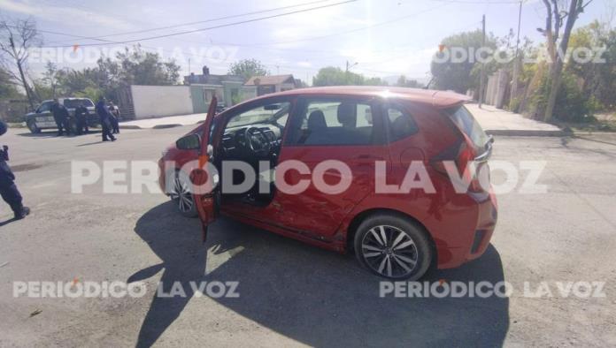 Deja choque niña herida
