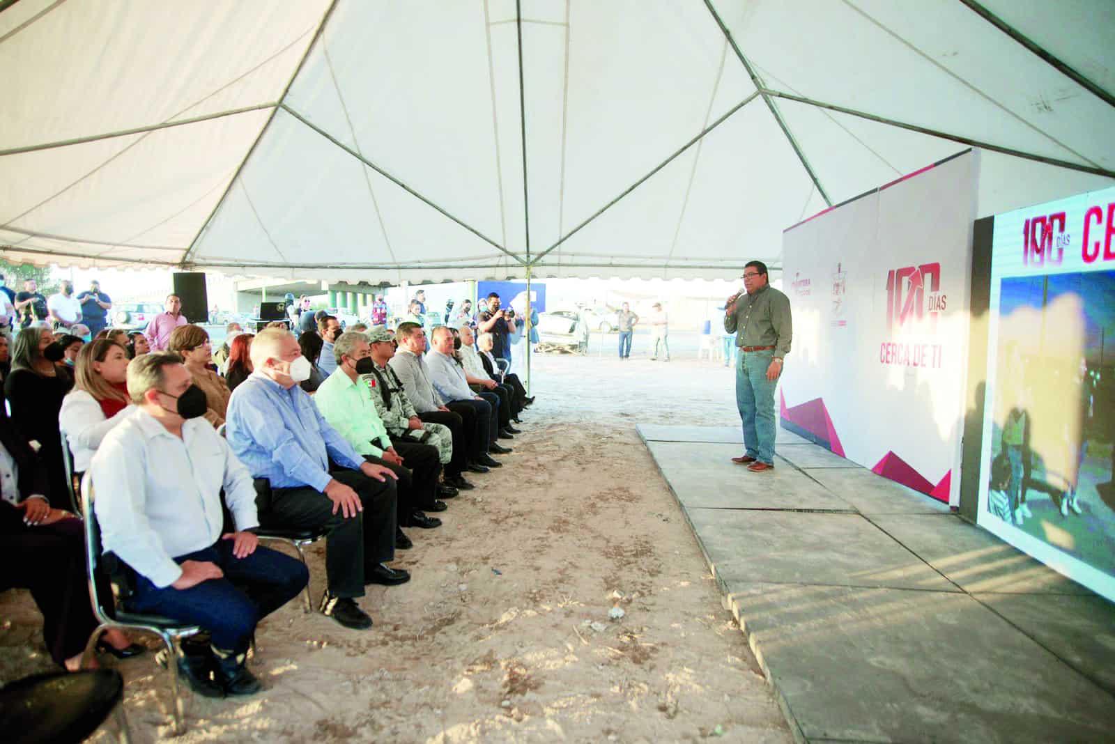 El Alcalde Roberto Piña Amaya informó sobre sus primeros 100 días de gobierno, en el cual se realizó un trabajo coordinado con la ciudadanía.