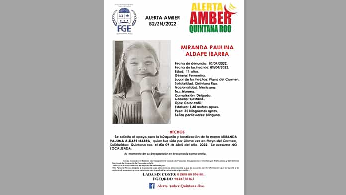Nueva Rosita: Desaparece familia en Playa del Carmen