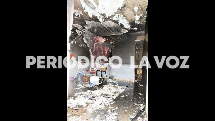 Le prende fuego a casa de su ex