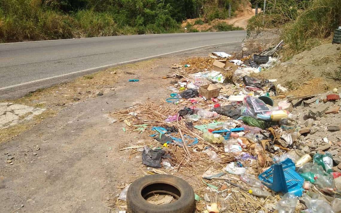 Piden a vacacionistas no tirar basura en carreteras ni áreas verdes.